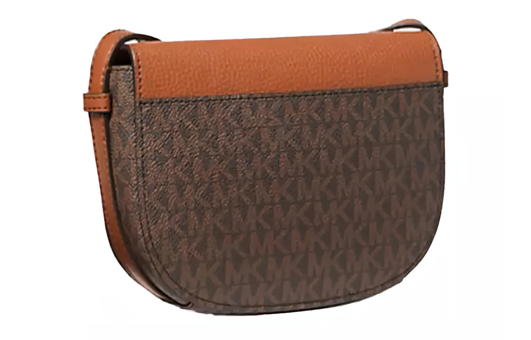 Седельная сумка женская MICHAEL KORS 35F3G6RC1B-BROWN коричневая, Basic Set (Bag+Dust Bag) EU