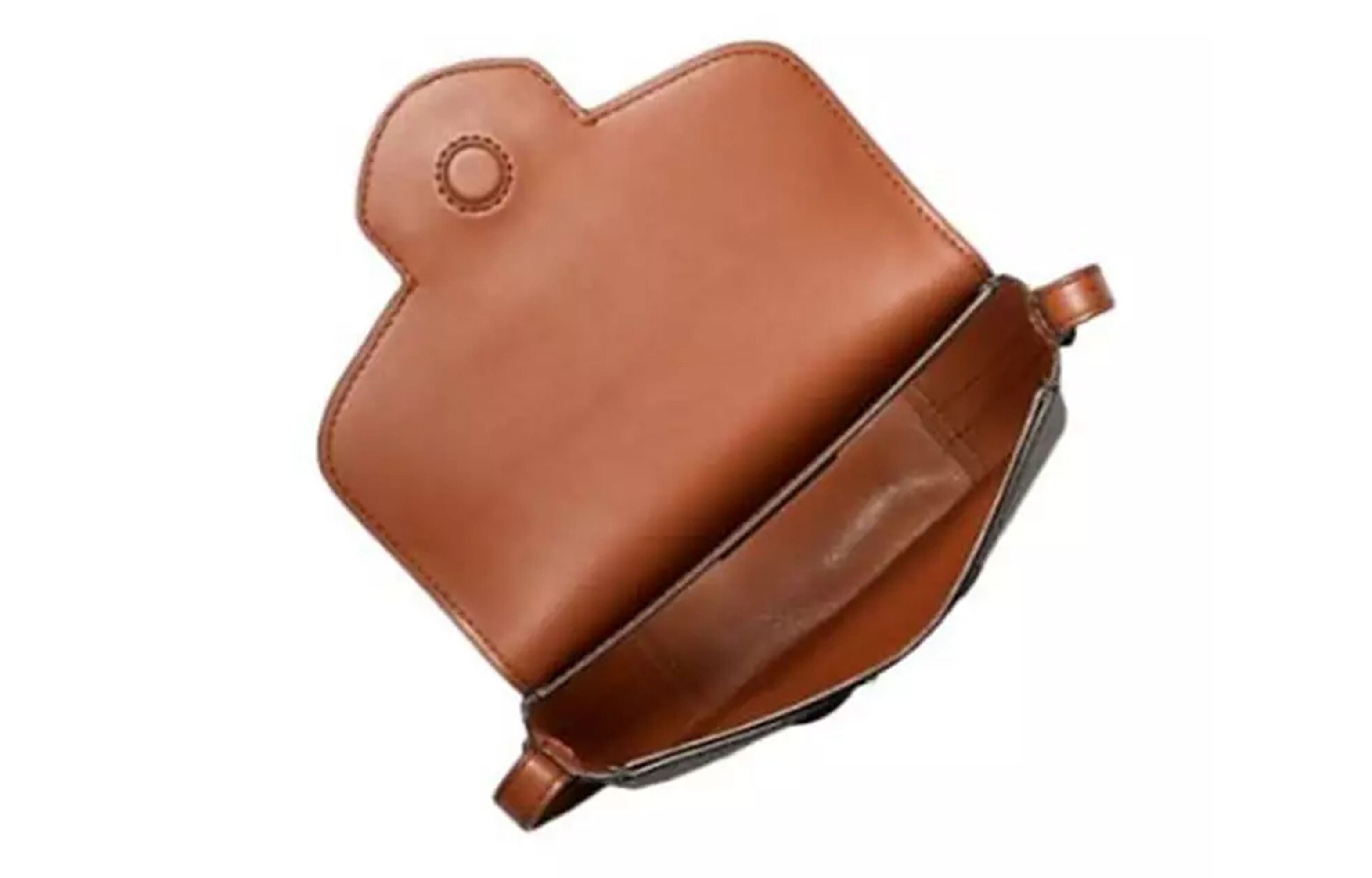 Седельная сумка женская MICHAEL KORS 35F3G6RC1B-BROWN коричневая, Basic Set (Bag+Dust Bag) EU