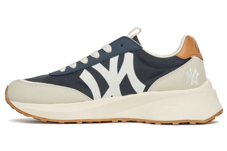 Кроссовки унисекс MLB Chunky Jogger 3ASXX112N-50NYS синие и белые