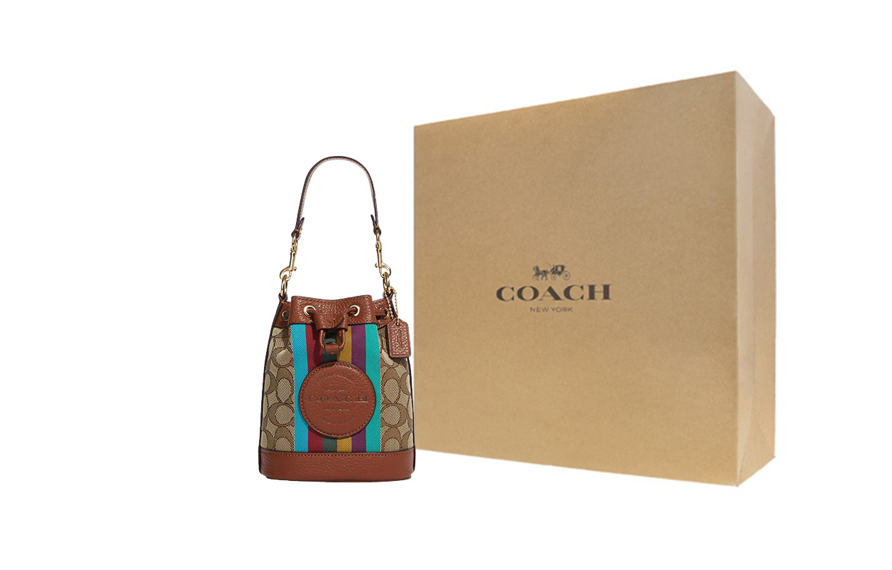 Сумка женская COACH Dempsey Mini хаки