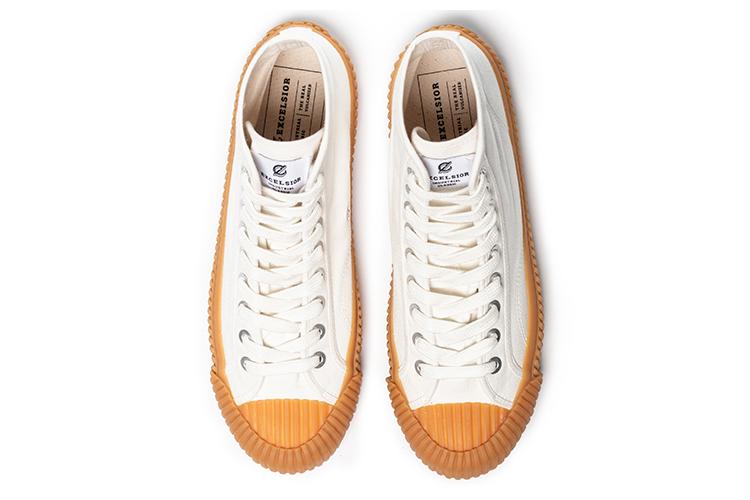 Кеды унисекс Excelsior ES_M6117CV_WG белые, 37 EU