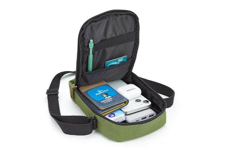 Сумка-слинг KEYSTREET QDW6280, army green