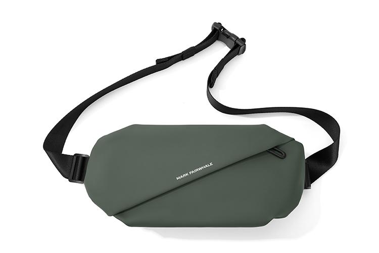 Сумка мужская FAIRWHALE 663228044004 серо-черная