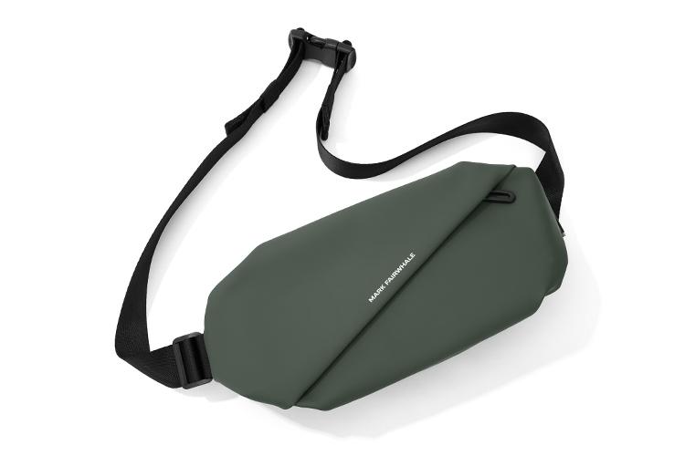 Сумка мужская FAIRWHALE 663228044004 серо-черная