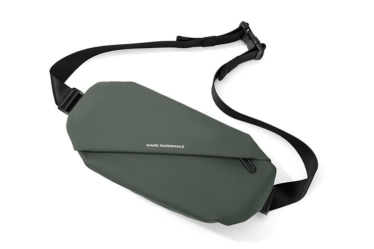 Сумка мужская FAIRWHALE 663228044004 серо-черная