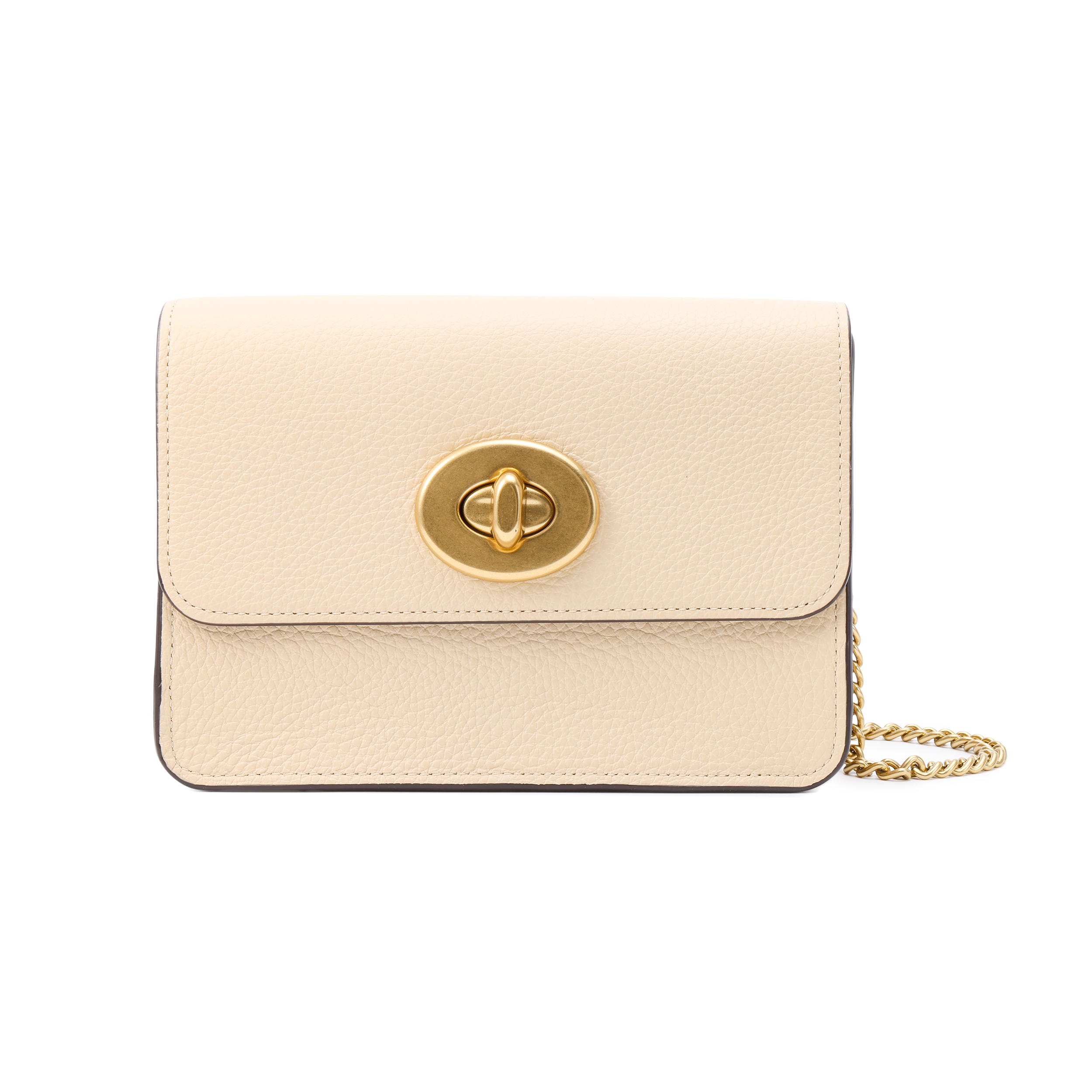 Сумка женская COACH Bowery бежевая и желтая