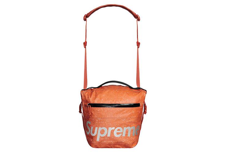Сумка унисекс Supreme FW20 оранжевая красная