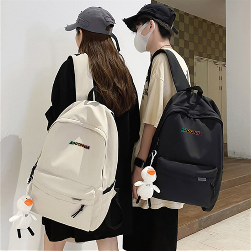 Рюкзак унисекс ADOONGA xh-adga005 черно-белый