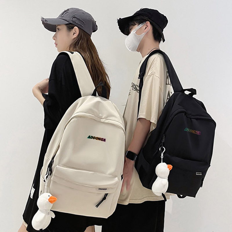 Рюкзак унисекс ADOONGA xh-adga005 черно-белый