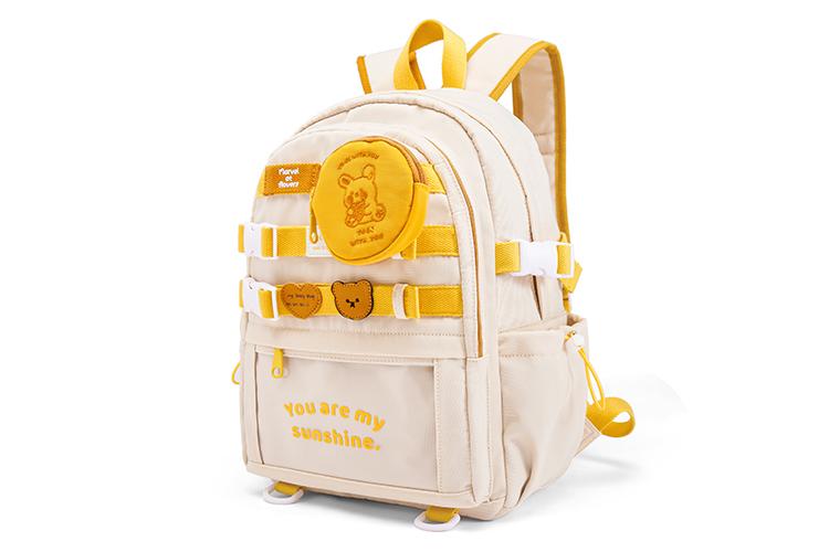 Рюкзак женский Sound For Life YM0423-01 сине-бело-розовый и жёлто-бело-фиолетовый