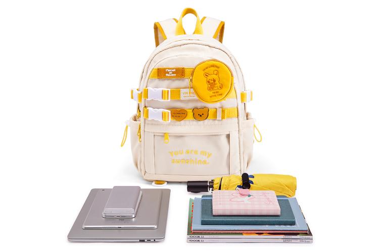 Рюкзак женский Sound For Life YM0423-01 сине-бело-розовый и жёлто-бело-фиолетовый