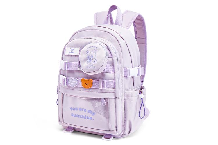 Рюкзак женский Sound For Life YM0423-01 сине-бело-розовый и жёлто-бело-фиолетовый