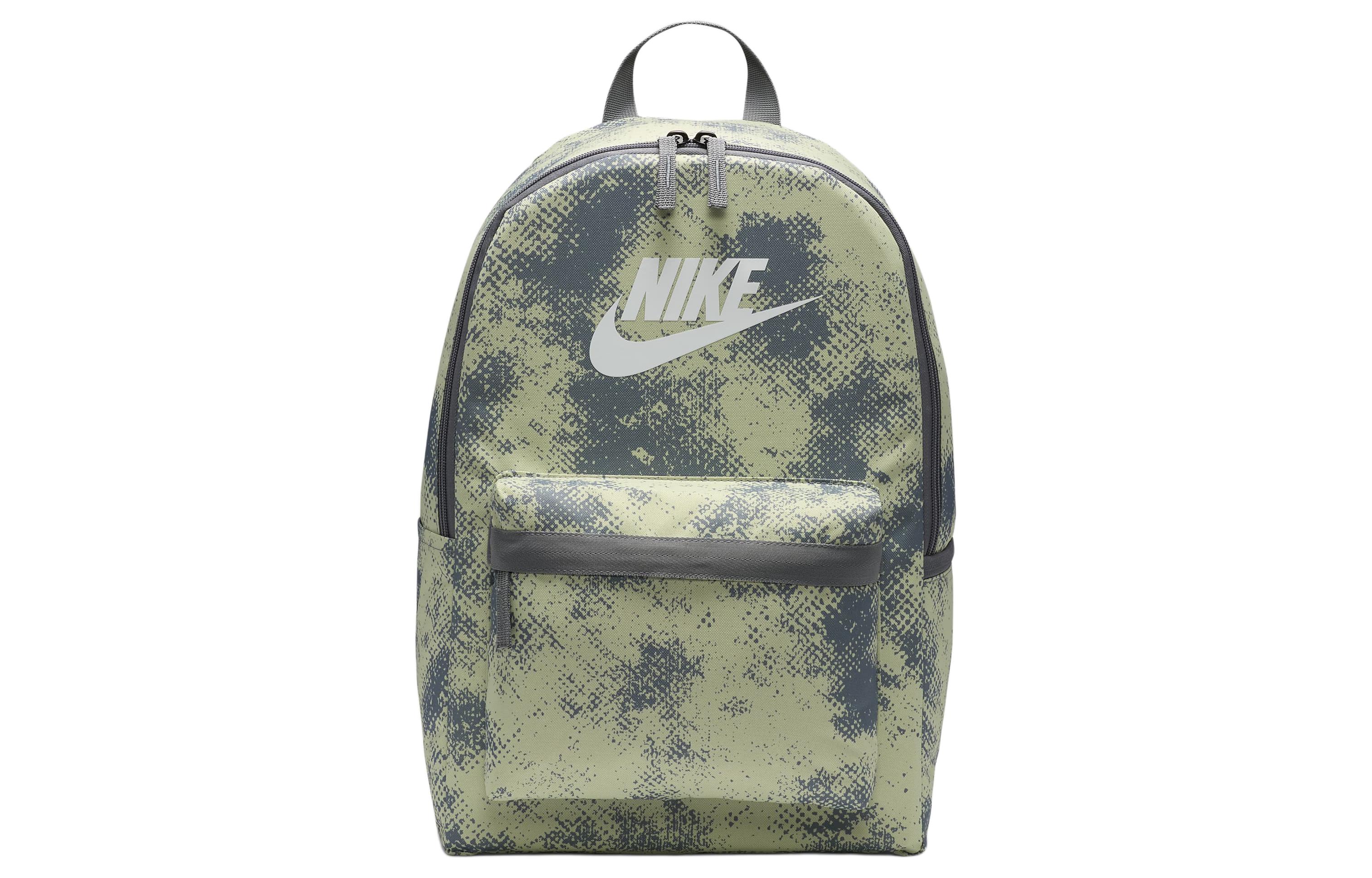 Рюкзак унисекс Nike FN0783-371 оливковый, серый, белый