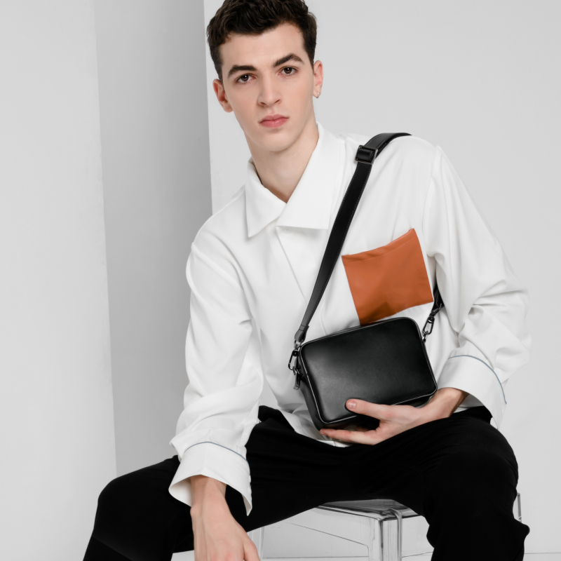 Сумка мужская INJOYLIFE Regular черная