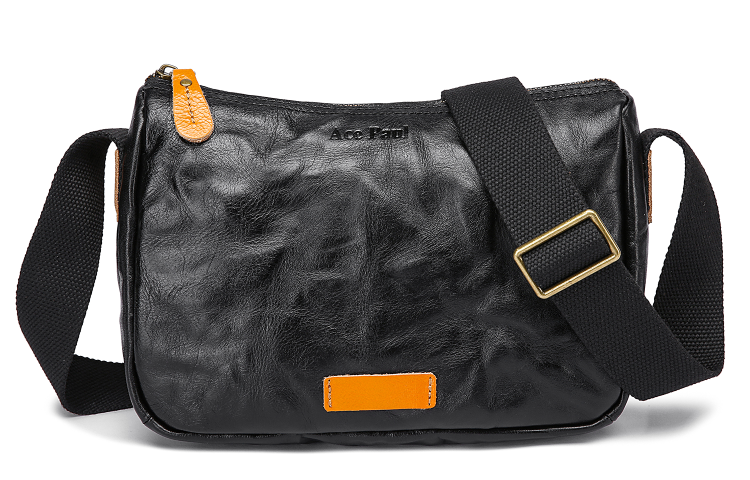 Кроссбоди-сумка мужская Ace Paul A-2418996 черная