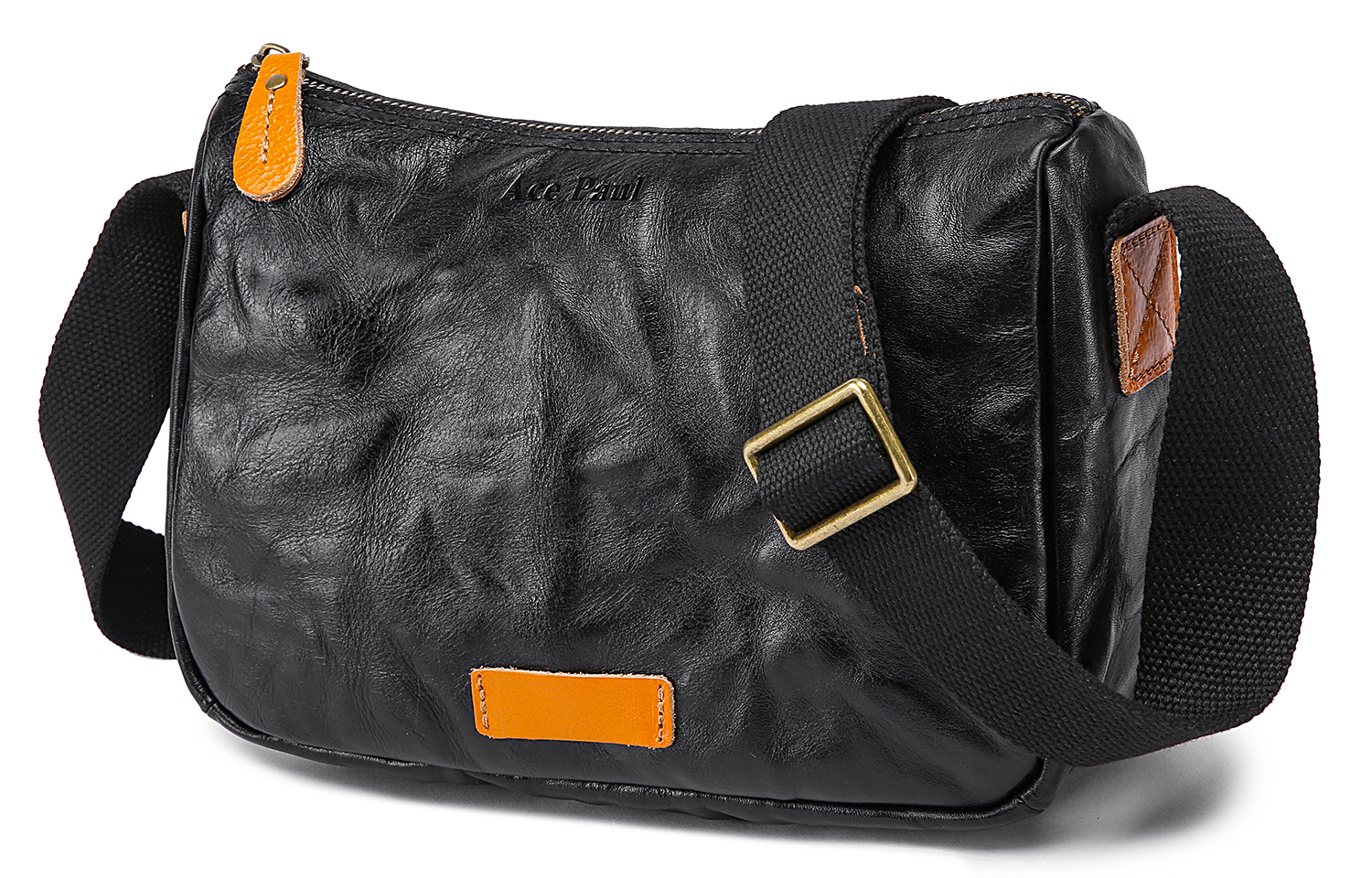 Кроссбоди-сумка мужская Ace Paul A-2418996 черная