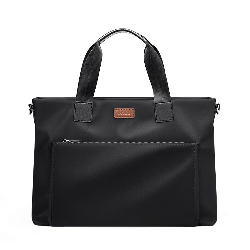 Папка для документов мужская POLO Tubas черная/серая
