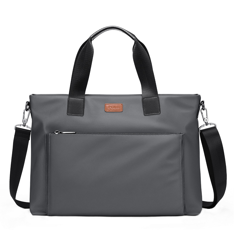Папка для документов мужская POLO Tubas черная/серая