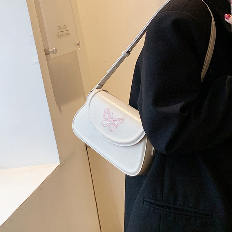 Сумка женская JANE KLAIN JK-BA1586 белая, розовая, черная