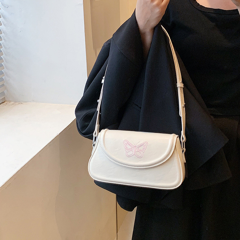 Сумка женская JANE KLAIN JK-BA1586 белая, розовая, черная