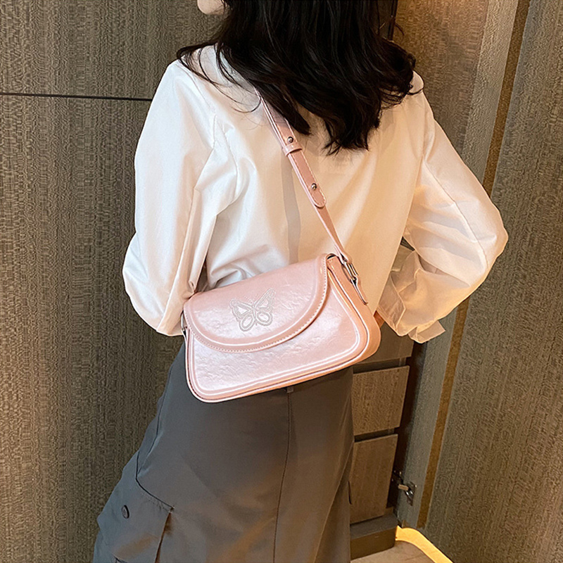 Сумка женская JANE KLAIN JK-BA1586 белая, розовая, черная