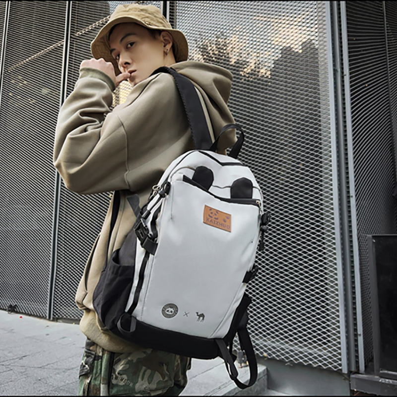 Рюкзак мужской SWIMADE Oxford серый/хаки