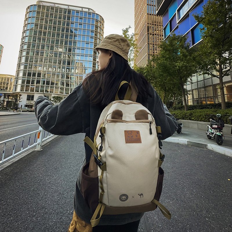 Рюкзак мужской SWIMADE Oxford серый/хаки