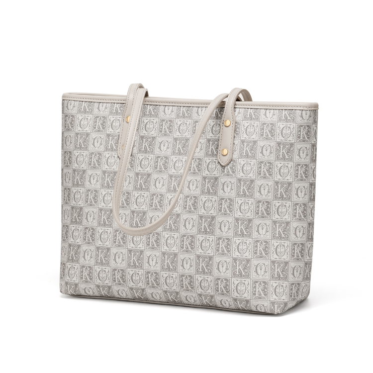 Сумка женская CinvaiKrose A195308B6878 серо-хаки (цвет: linen gray