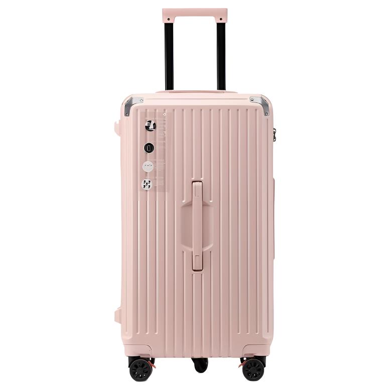 Чемодан унисекс ELLE ELCL1031 черный/белый/розовый/синий, 24 inches EU