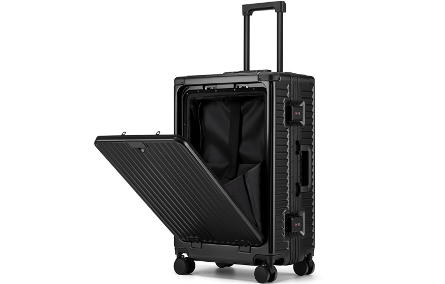 Чемодан унисекс Slazenger B002-JX многоцветный, черный