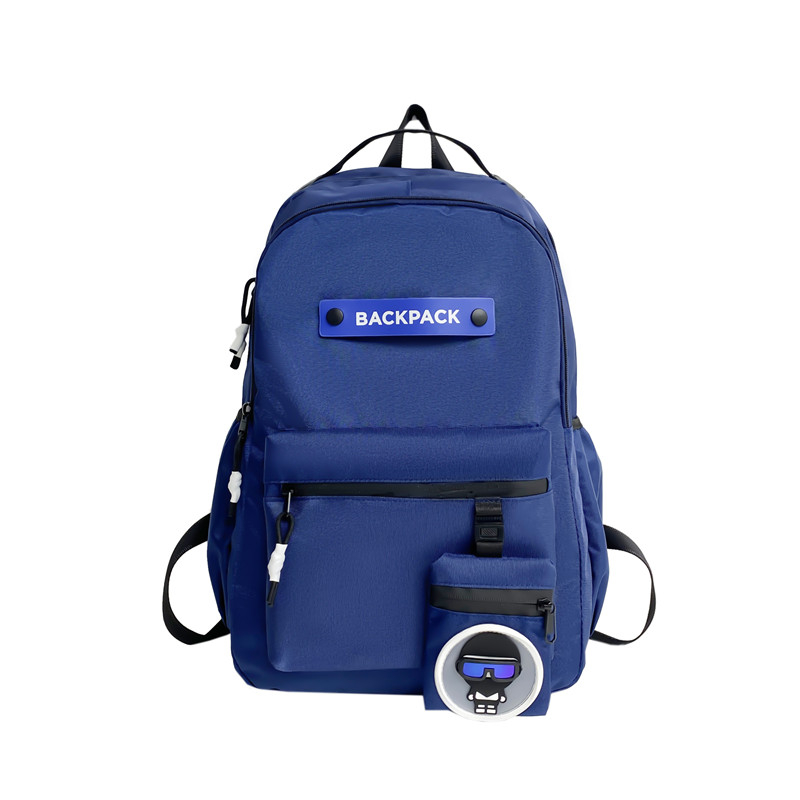 Рюкзак мужской BESSIO Oxford серый/черный/синий