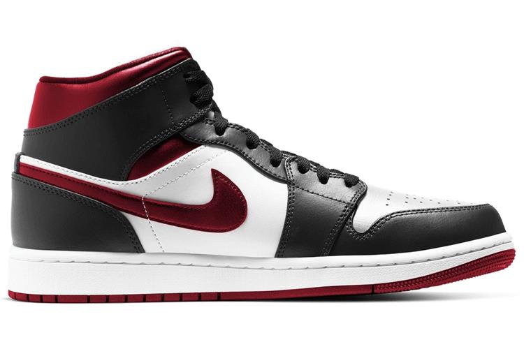 Кроссовки мужские Air Jordan 1 Mid черные, 44.5 EU