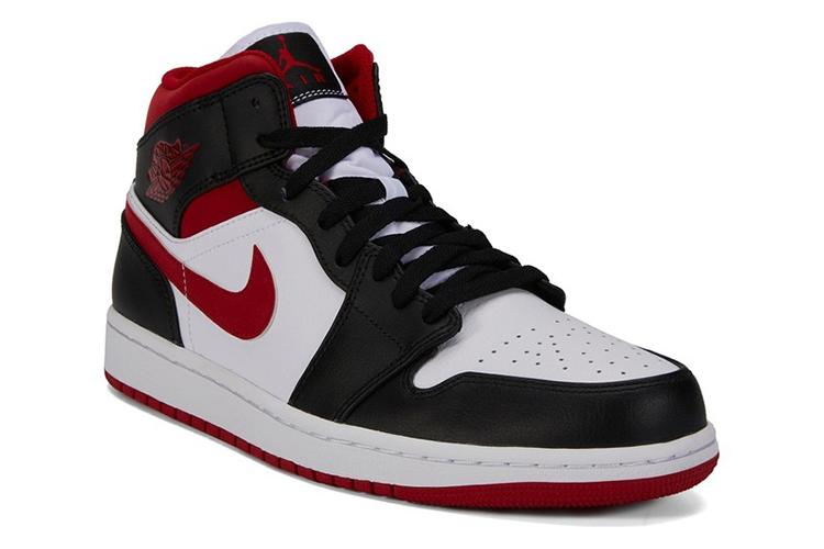 Кроссовки мужские Air Jordan 1 Mid черные, 44.5 EU
