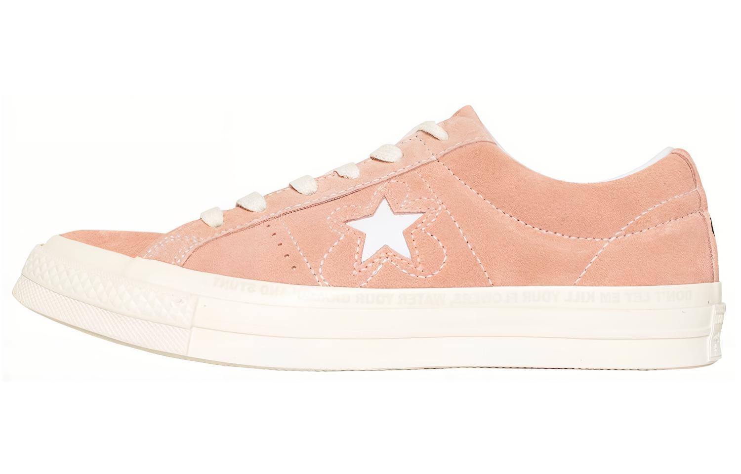 Кеды унисекс Converse One Star Ox Tyler The Creator Golf Wang персиковые