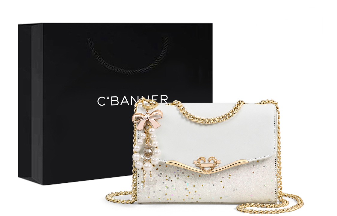 Сумка женская C°BANNER Q11249 экрю