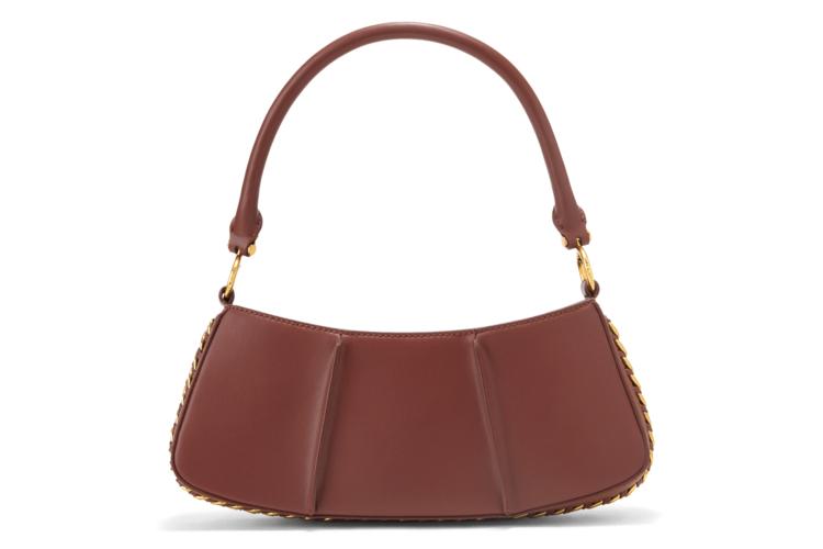 Сумка женская CHARLES&KEITH CK2-20270969 желтая/шоколадная/черная, M EU