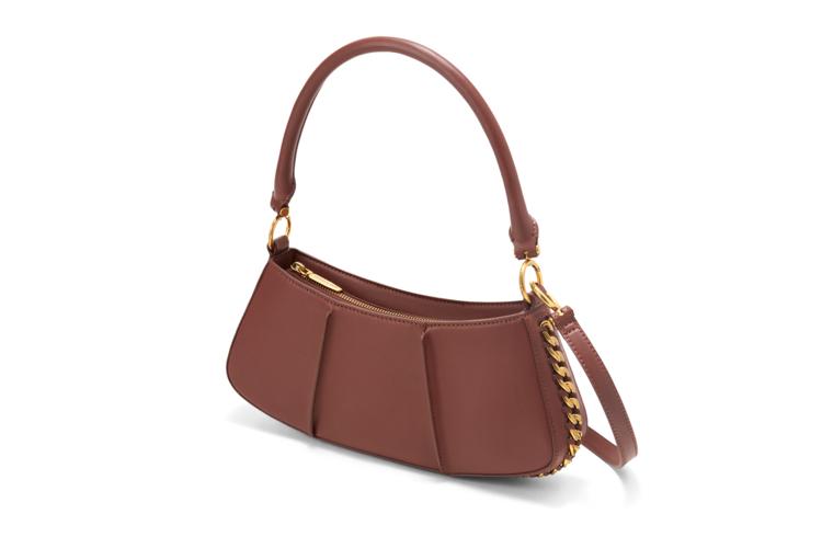 Сумка женская CHARLES&KEITH CK2-20270969 желтая/шоколадная/черная, M EU