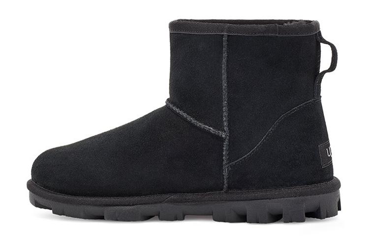 Зимние сапоги женские UGG Essential Mini Classic Fleece Lined черные
