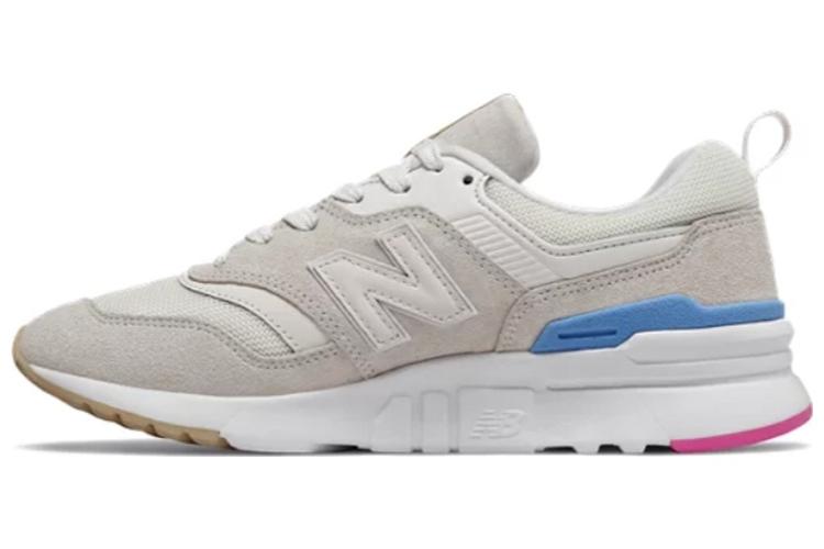 Кроссовки женские New Balance 997 ivory blue pink