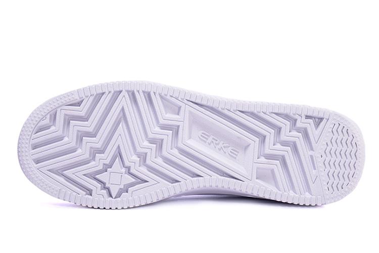 Кроссовки мужские Erke Air Force One Coverage белые/черные, 42 EU