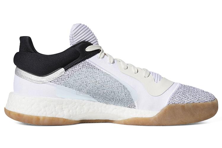 Кроссовки мужские Adidas Marquee Boost Low белые, 44 EU