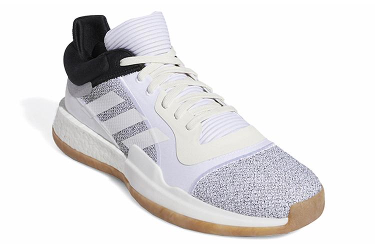 Кроссовки мужские Adidas Marquee Boost Low белые, 44 EU