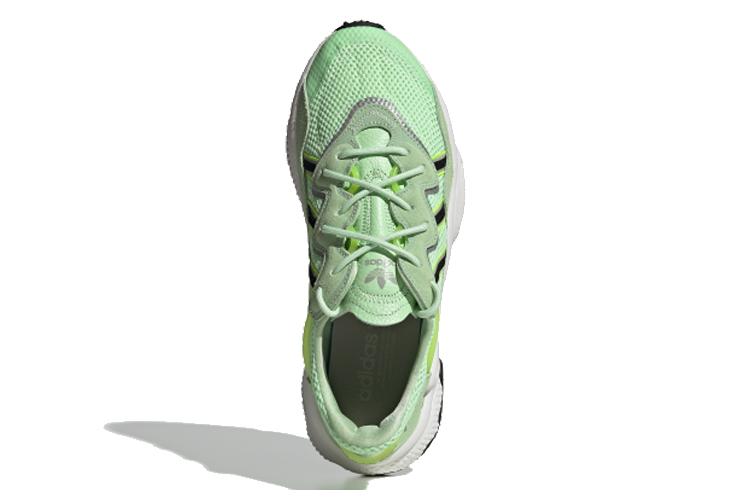 Кроссовки унисекс Adidas Ozweego Glow Green, 38 2/3 EU