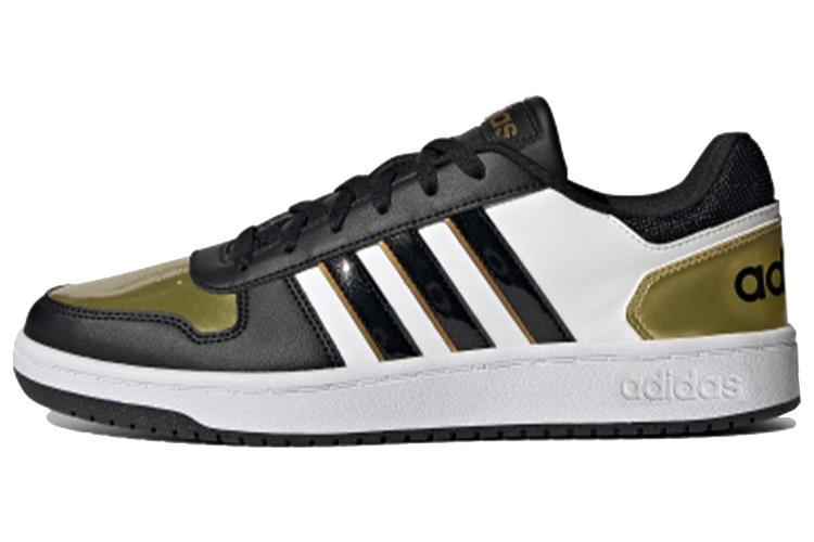 Баскетбольные кроссовки мужские Adidas Hoops 2.0 черные, 44 EU