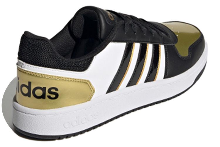 Баскетбольные кроссовки мужские Adidas Hoops 2.0 черные, 44 EU