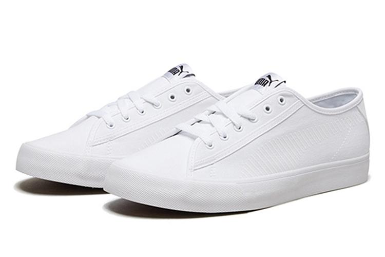 Кроссовки унисекс PUMA Bari белые, 36 EU