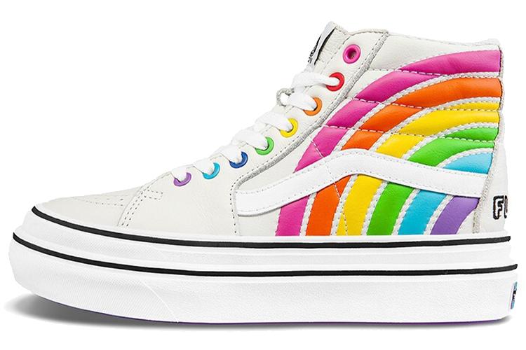 Кроссовки мужские Vans SK8-Hi Rainbow, 38 EU