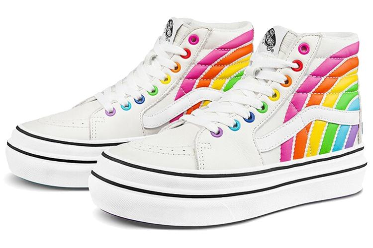 Кроссовки мужские Vans SK8-Hi Rainbow, 38 EU