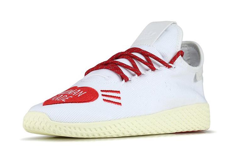 Кеды унисекс Adidas Tennis Hu Human Made белые, 36 EU