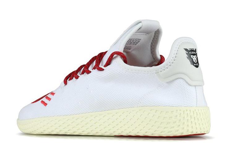 Кеды унисекс Adidas Tennis Hu Human Made белые, 36 EU